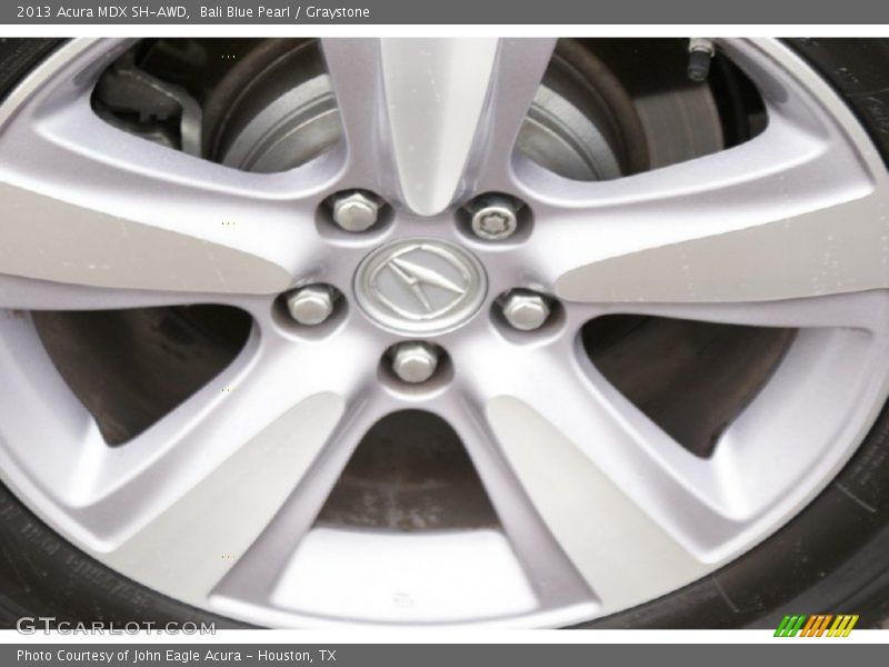 Bali Blue Pearl / Graystone 2013 Acura MDX SH-AWD