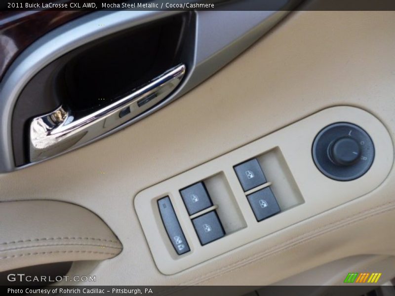 Mocha Steel Metallic / Cocoa/Cashmere 2011 Buick LaCrosse CXL AWD