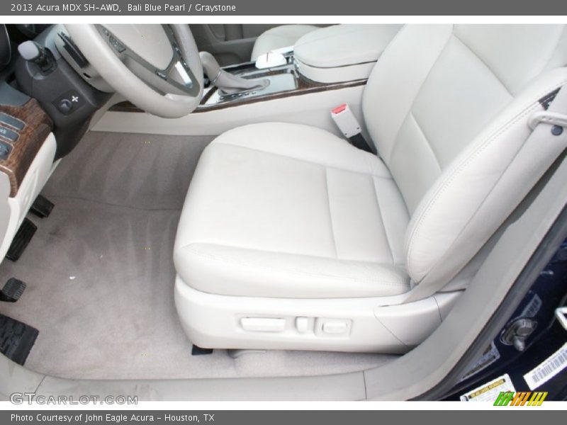 Bali Blue Pearl / Graystone 2013 Acura MDX SH-AWD