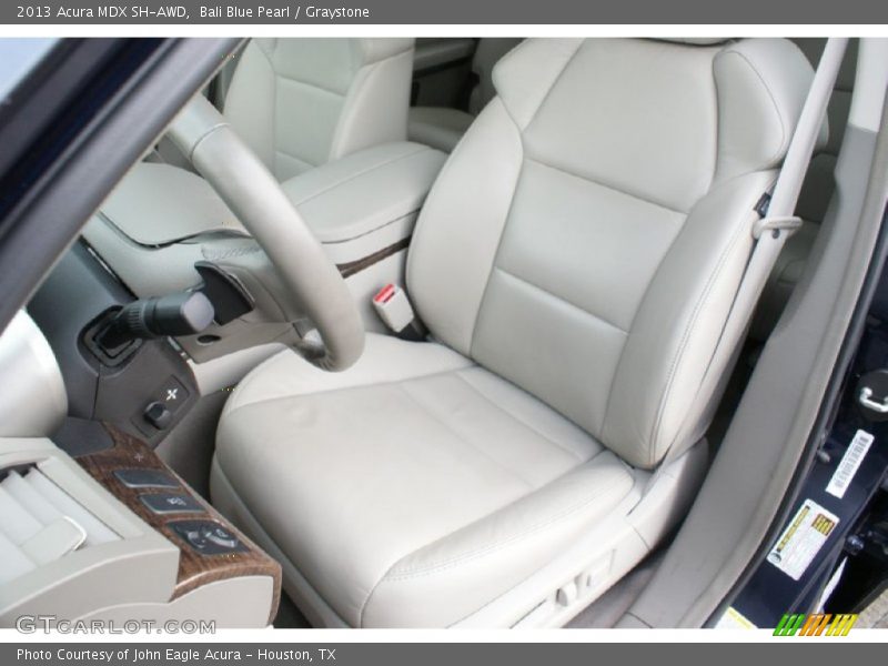 Bali Blue Pearl / Graystone 2013 Acura MDX SH-AWD