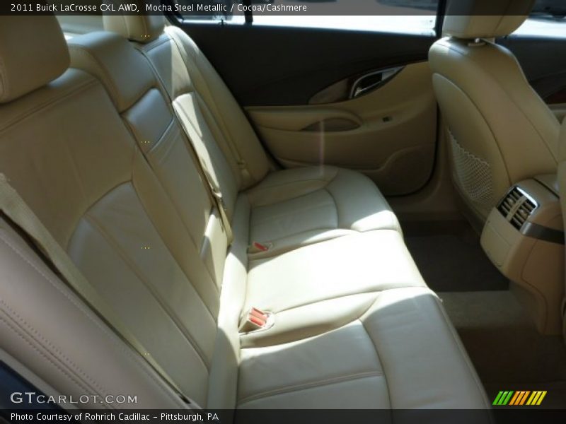 Mocha Steel Metallic / Cocoa/Cashmere 2011 Buick LaCrosse CXL AWD
