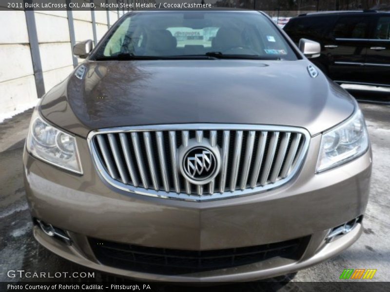 Mocha Steel Metallic / Cocoa/Cashmere 2011 Buick LaCrosse CXL AWD