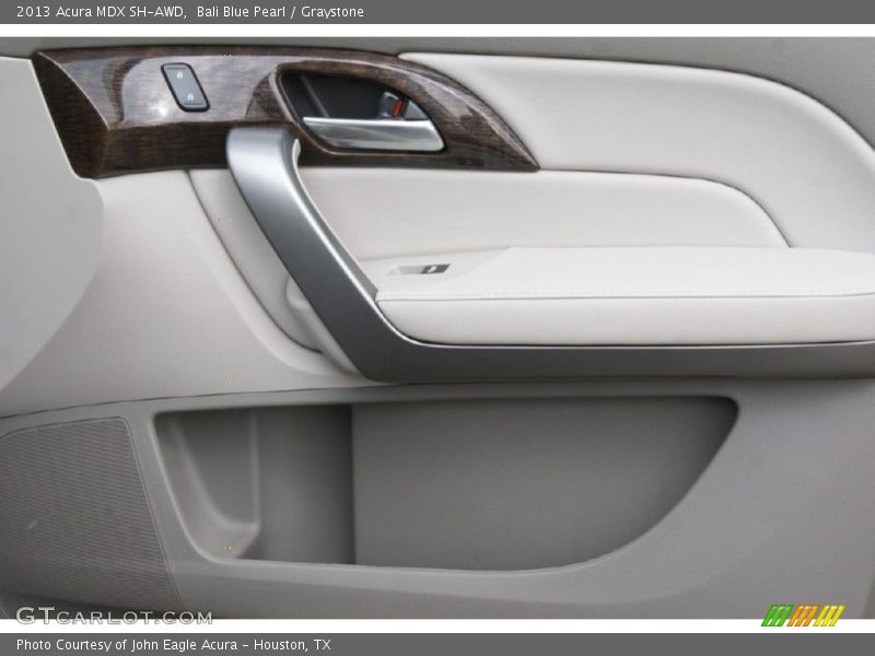 Bali Blue Pearl / Graystone 2013 Acura MDX SH-AWD