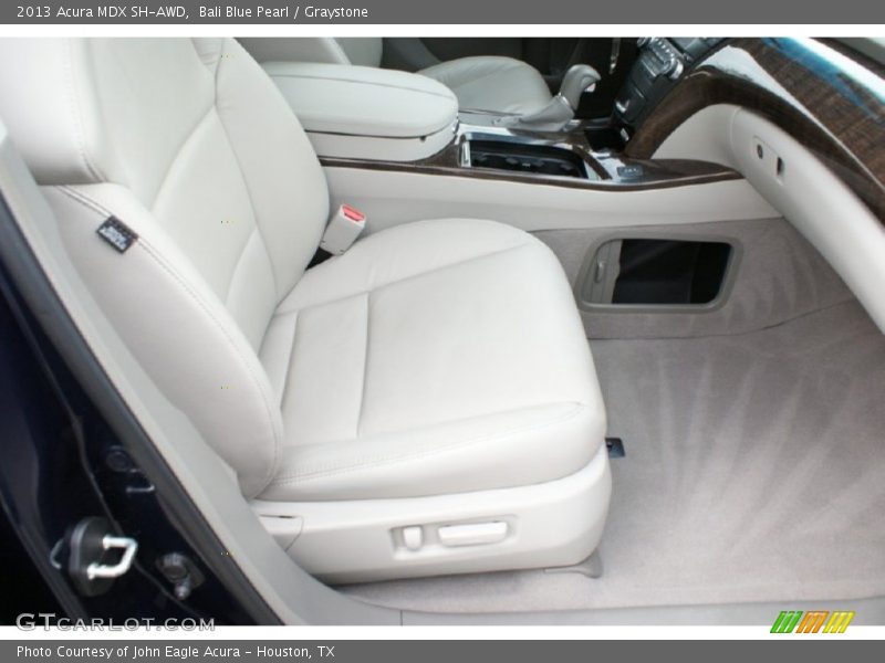 Bali Blue Pearl / Graystone 2013 Acura MDX SH-AWD