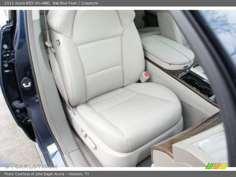 Bali Blue Pearl / Graystone 2013 Acura MDX SH-AWD
