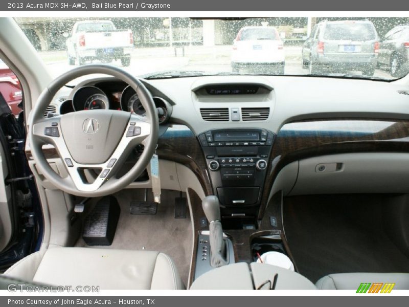 Bali Blue Pearl / Graystone 2013 Acura MDX SH-AWD