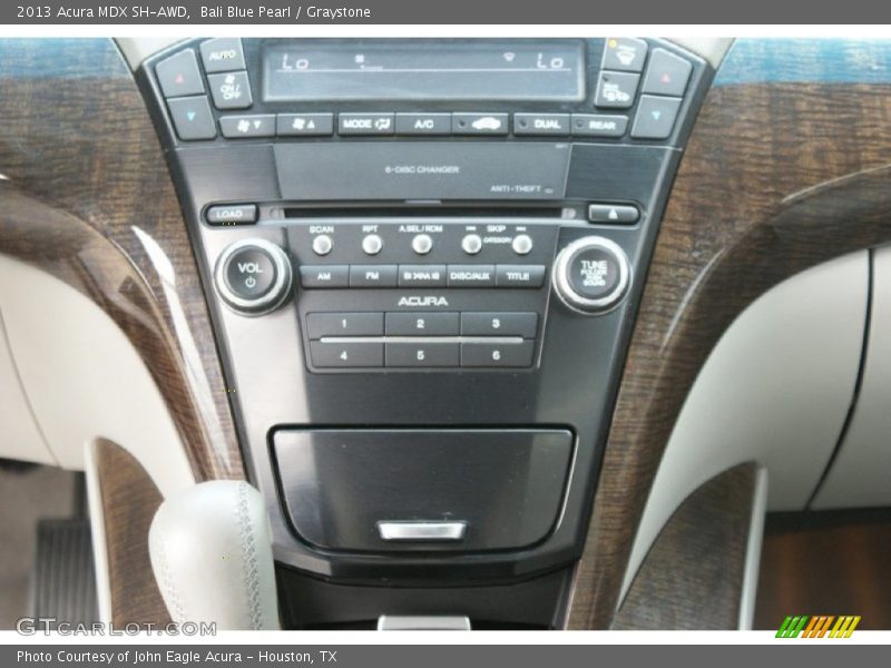 Bali Blue Pearl / Graystone 2013 Acura MDX SH-AWD