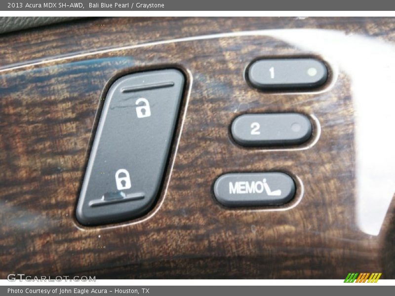 Bali Blue Pearl / Graystone 2013 Acura MDX SH-AWD