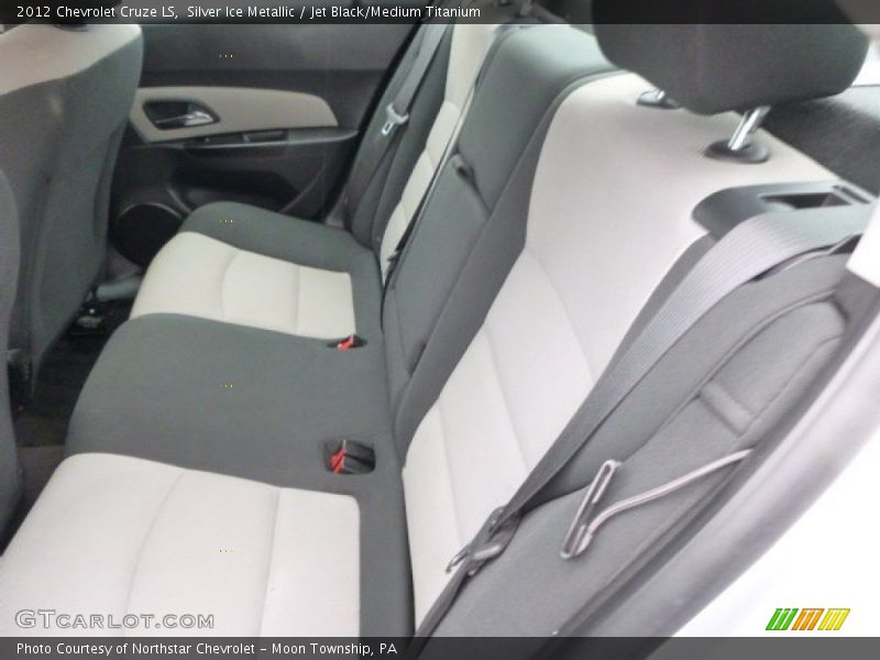 Silver Ice Metallic / Jet Black/Medium Titanium 2012 Chevrolet Cruze LS