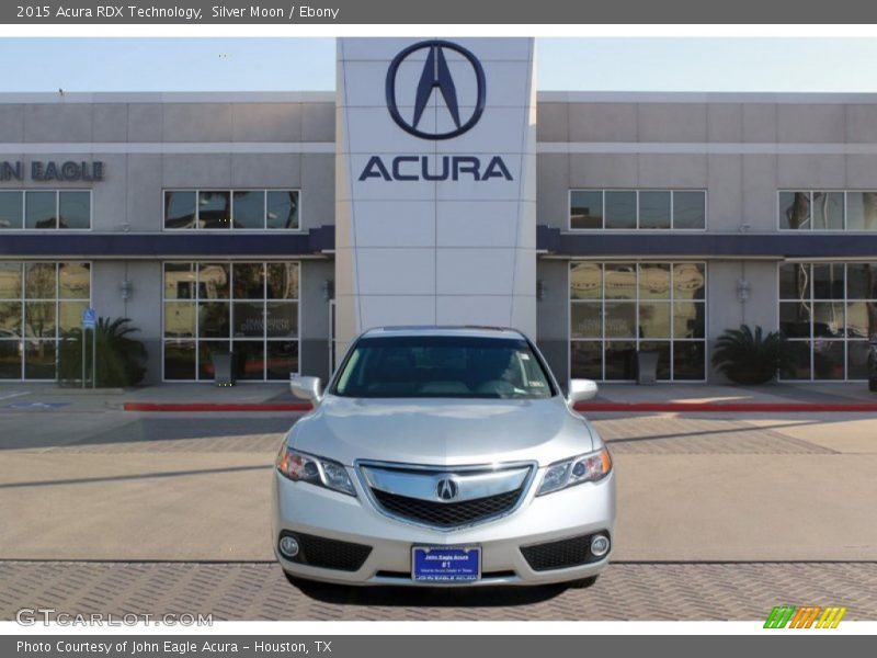 Silver Moon / Ebony 2015 Acura RDX Technology