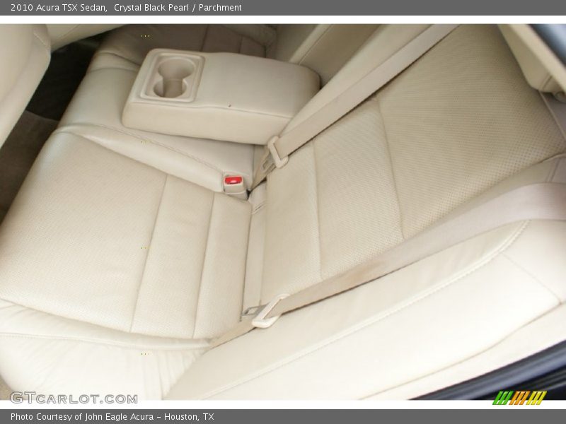 Crystal Black Pearl / Parchment 2010 Acura TSX Sedan