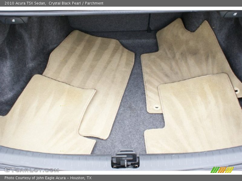 Crystal Black Pearl / Parchment 2010 Acura TSX Sedan