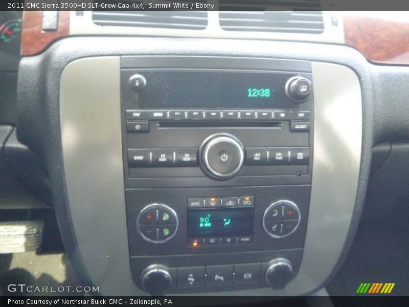 Summit White / Ebony 2011 GMC Sierra 3500HD SLT Crew Cab 4x4