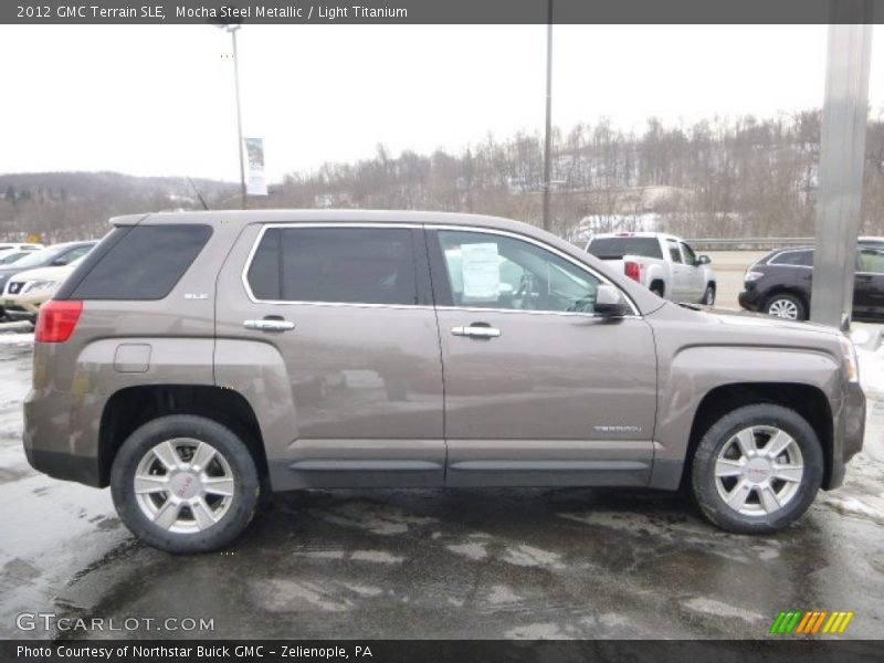 Mocha Steel Metallic / Light Titanium 2012 GMC Terrain SLE