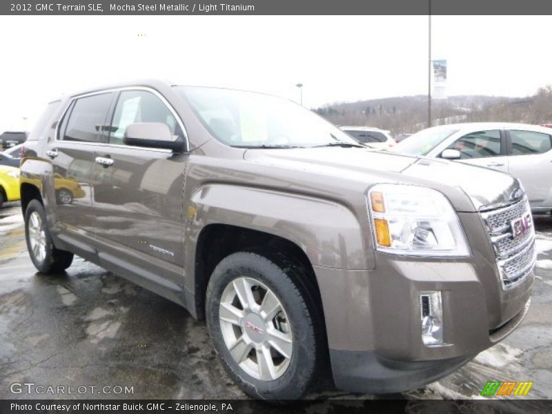 Mocha Steel Metallic / Light Titanium 2012 GMC Terrain SLE