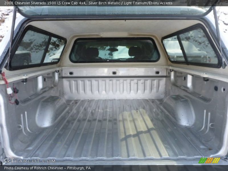 Silver Birch Metallic / Light Titanium/Ebony Accents 2008 Chevrolet Silverado 1500 LS Crew Cab 4x4