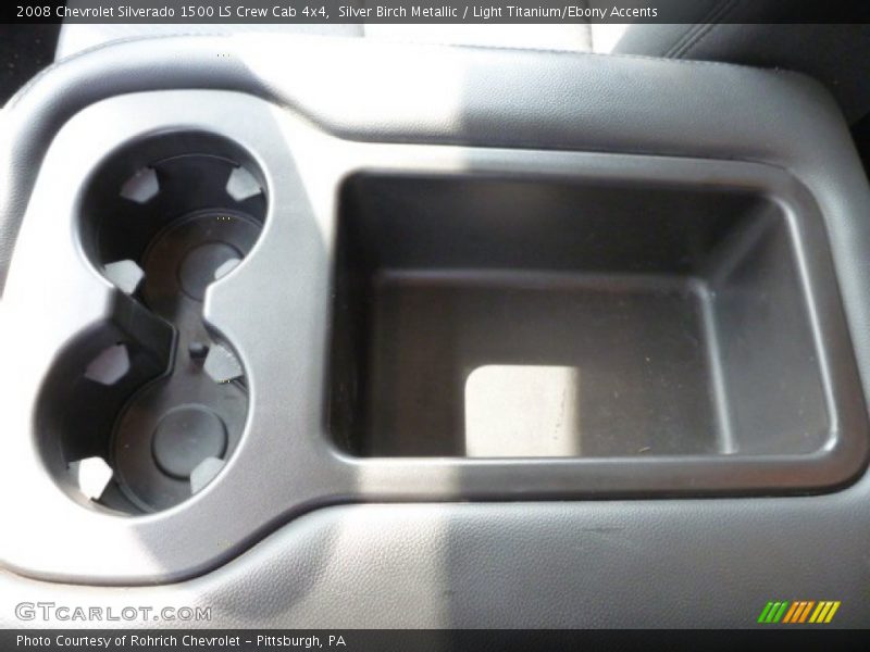 Silver Birch Metallic / Light Titanium/Ebony Accents 2008 Chevrolet Silverado 1500 LS Crew Cab 4x4