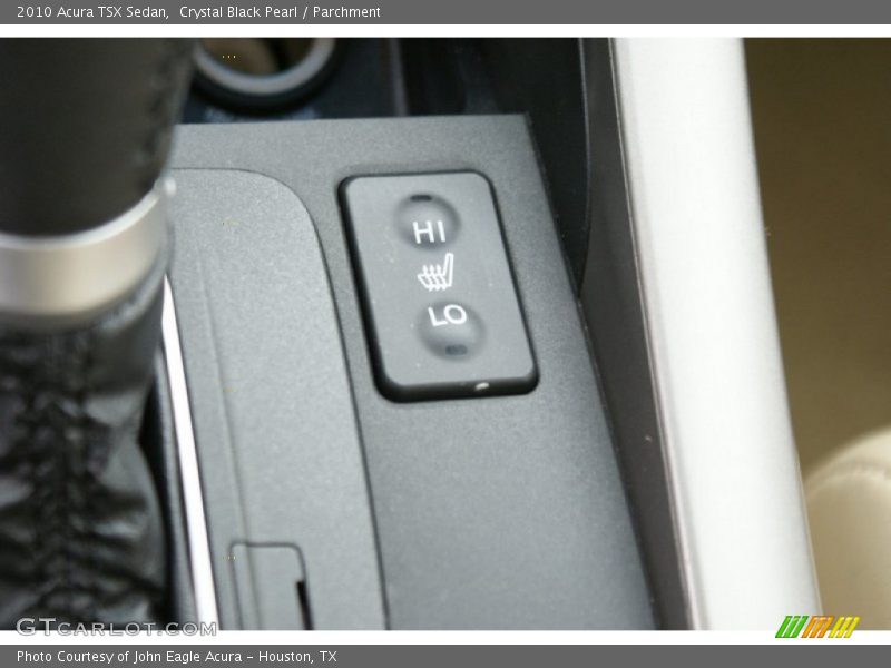 Crystal Black Pearl / Parchment 2010 Acura TSX Sedan