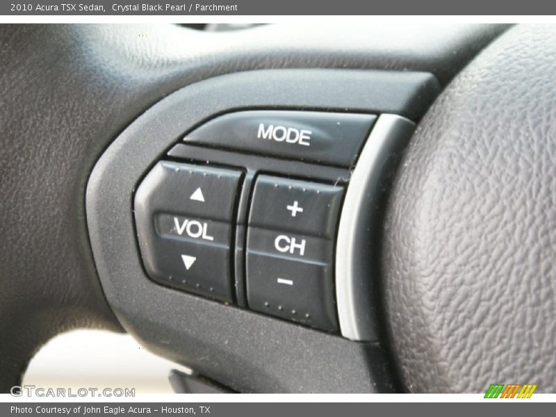 Crystal Black Pearl / Parchment 2010 Acura TSX Sedan