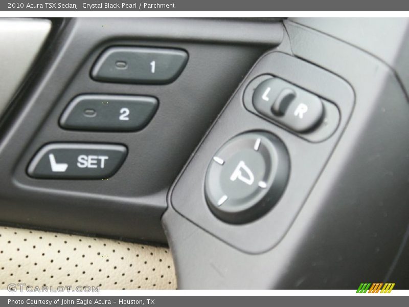 Crystal Black Pearl / Parchment 2010 Acura TSX Sedan