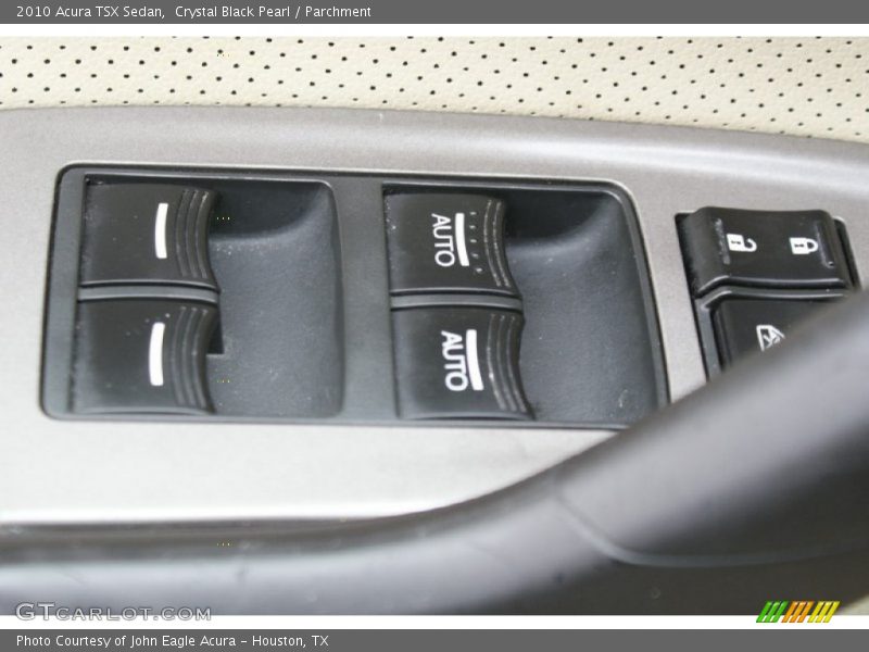 Crystal Black Pearl / Parchment 2010 Acura TSX Sedan