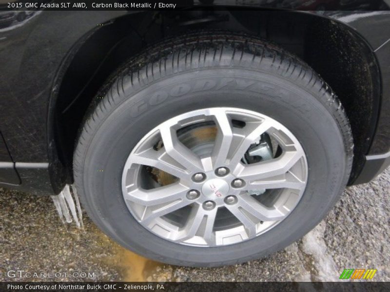 Carbon Black Metallic / Ebony 2015 GMC Acadia SLT AWD