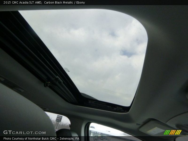 Carbon Black Metallic / Ebony 2015 GMC Acadia SLT AWD