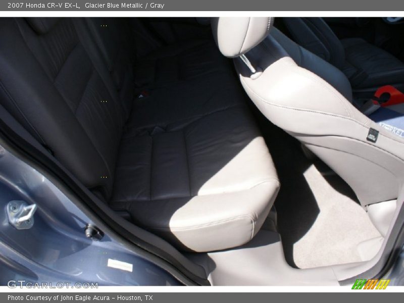 Glacier Blue Metallic / Gray 2007 Honda CR-V EX-L