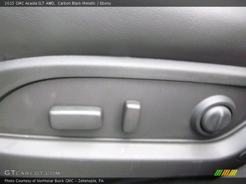 Carbon Black Metallic / Ebony 2015 GMC Acadia SLT AWD