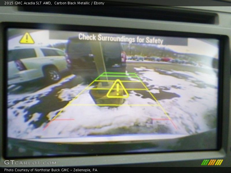 Carbon Black Metallic / Ebony 2015 GMC Acadia SLT AWD
