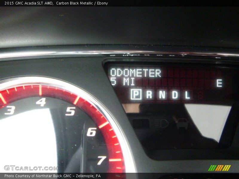 Carbon Black Metallic / Ebony 2015 GMC Acadia SLT AWD