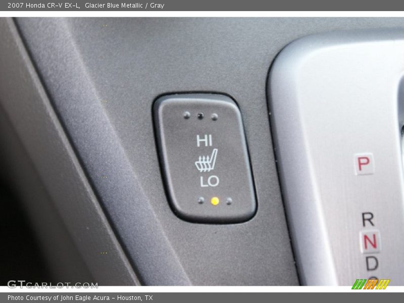 Glacier Blue Metallic / Gray 2007 Honda CR-V EX-L