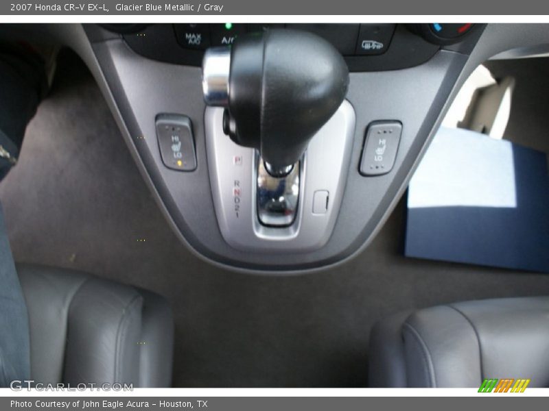 Glacier Blue Metallic / Gray 2007 Honda CR-V EX-L