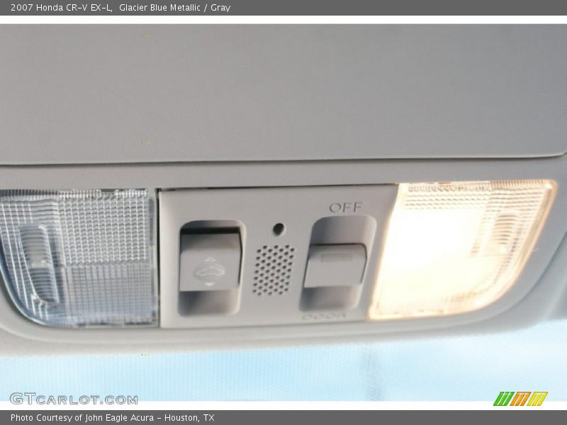 Glacier Blue Metallic / Gray 2007 Honda CR-V EX-L