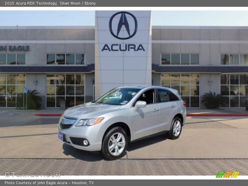 Silver Moon / Ebony 2015 Acura RDX Technology