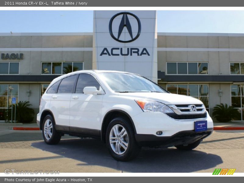 Taffeta White / Ivory 2011 Honda CR-V EX-L