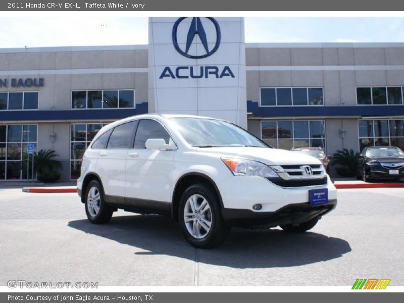 Taffeta White / Ivory 2011 Honda CR-V EX-L