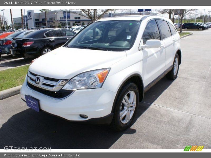 Taffeta White / Ivory 2011 Honda CR-V EX-L