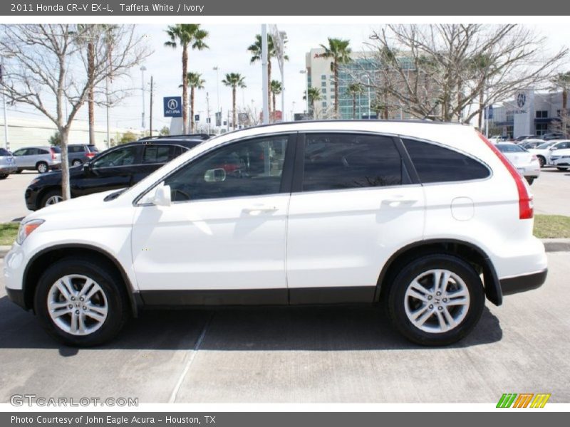 Taffeta White / Ivory 2011 Honda CR-V EX-L