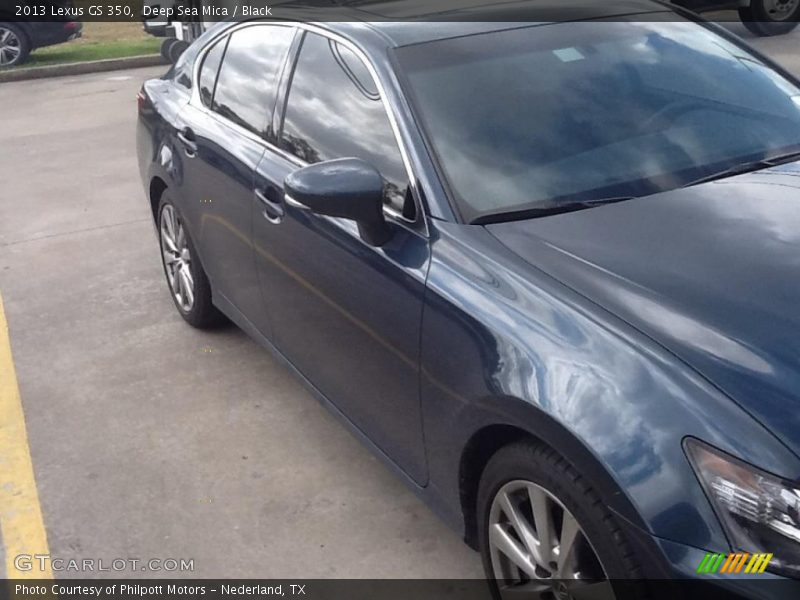 Deep Sea Mica / Black 2013 Lexus GS 350