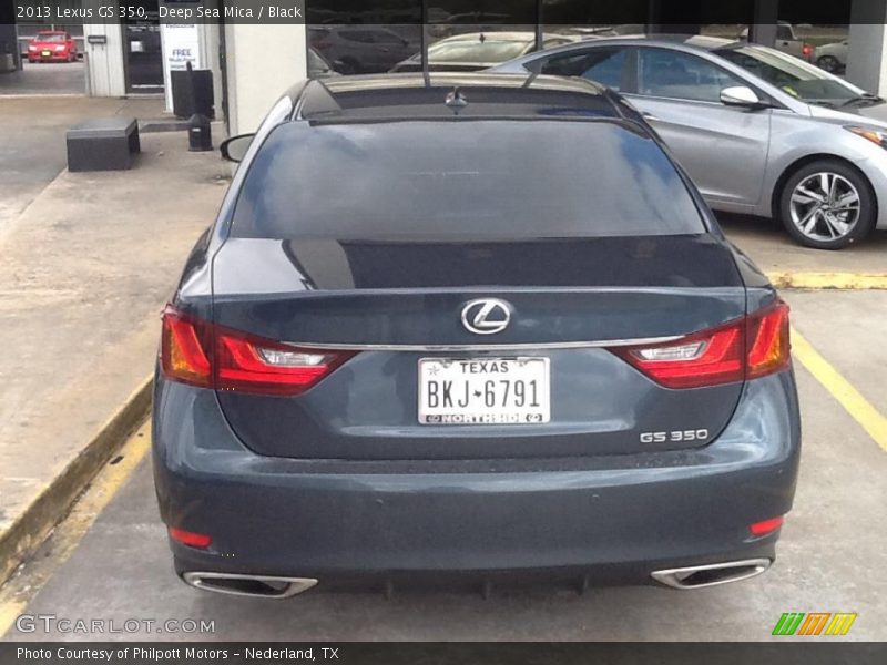 Deep Sea Mica / Black 2013 Lexus GS 350