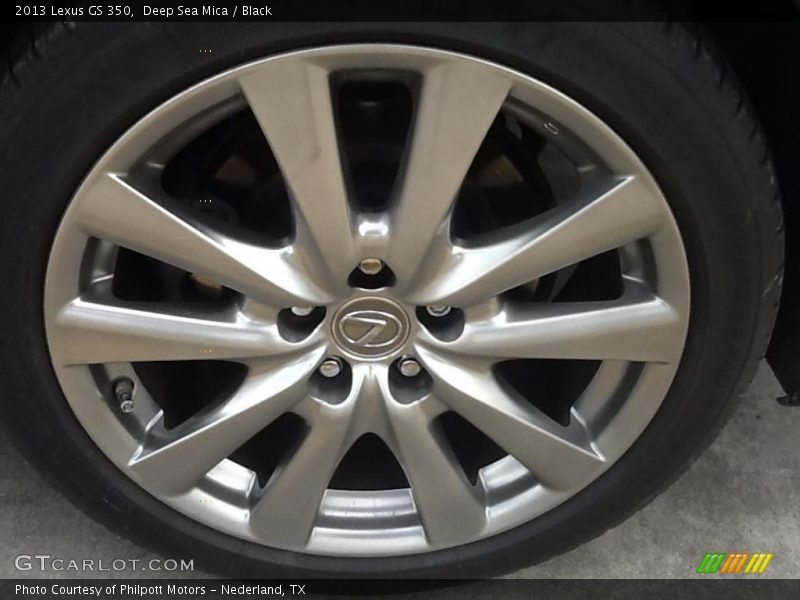Deep Sea Mica / Black 2013 Lexus GS 350