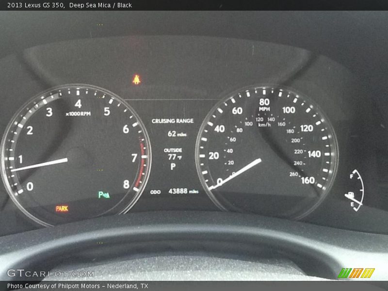 Deep Sea Mica / Black 2013 Lexus GS 350