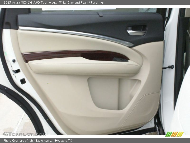 White Diamond Pearl / Parchment 2015 Acura MDX SH-AWD Technology