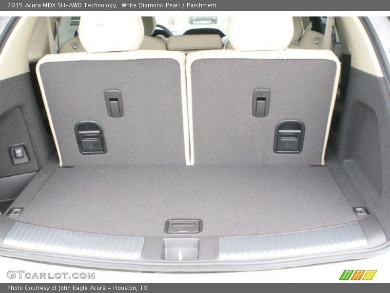 White Diamond Pearl / Parchment 2015 Acura MDX SH-AWD Technology