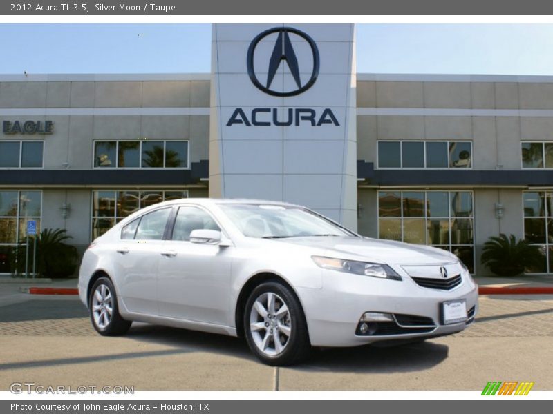Silver Moon / Taupe 2012 Acura TL 3.5