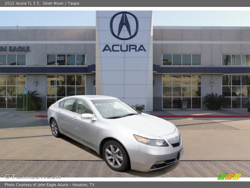 Silver Moon / Taupe 2012 Acura TL 3.5