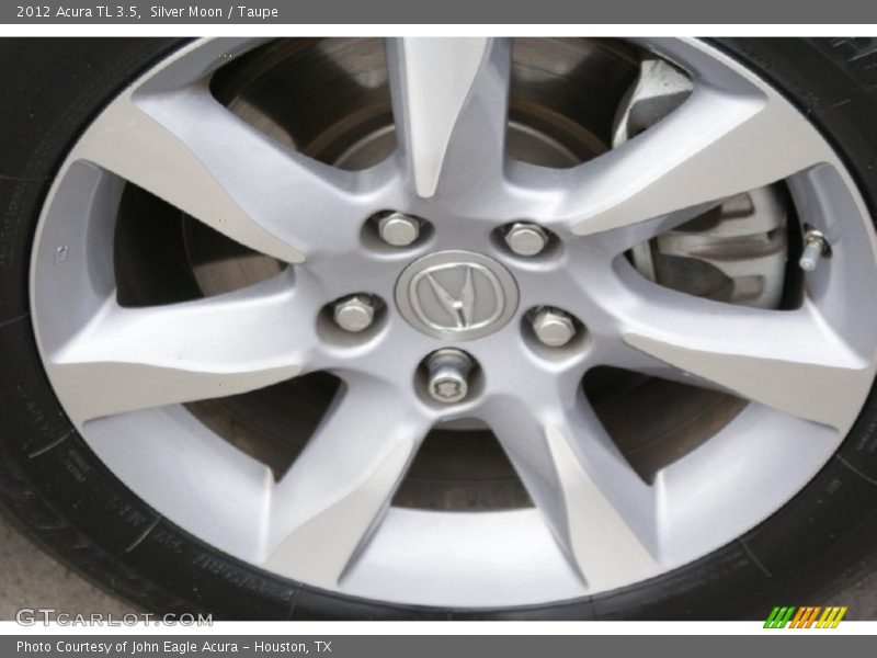 Silver Moon / Taupe 2012 Acura TL 3.5