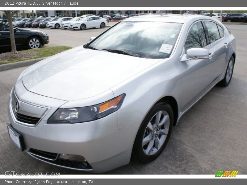 Silver Moon / Taupe 2012 Acura TL 3.5