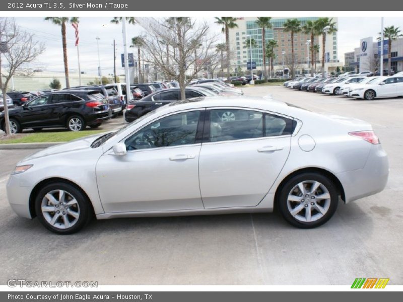 Silver Moon / Taupe 2012 Acura TL 3.5